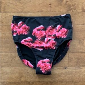 NWOT, Small High-Waisted Bikini Bottoms Albion Fit